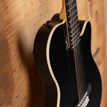 Charger l'image dans la galerie, Godin 048588 A12 Black HG Guitare électrique acoustique fabriquée au Canada