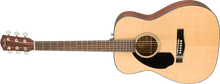 Charger l'image dans la galerie, Fender CD-60S Left-Handed Dreadnought Acoustic Guitar - Natural Walnut Finish