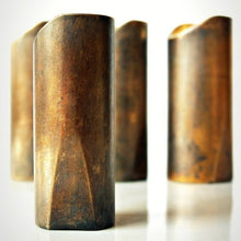 Charger l'image dans la galerie, The Rock Slide Aged Brass Guitar Slide - Small
