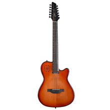 Charger l'image dans la galerie, Godin A12 Ultra Deluxe 12-String Electric Guitar - Lightburst (Includes Bag) - MADE IN CANADA