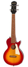 Charger l'image dans la galerie, Epiphone Les Paul Acoustic/Electric Tenor Ukulele - Cherry Sunburst-(7903867666687)