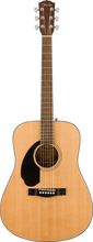 Charger l'image dans la galerie, Fender CD-60S Left-Handed Dreadnought Acoustic Guitar - Natural Walnut Finish
