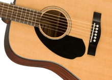 Charger l'image dans la galerie, Fender CD-60S Left-Handed Dreadnought Acoustic Guitar - Natural Walnut Finish
