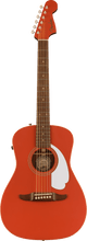 Charger l'image dans la galerie, Fender Malibu Player, Walnut Fingerboard, White Pickguard, Fiesta Red Acoustic Guitar - See Description
