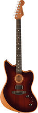 Charger l'image dans la galerie, Fender American Acoustasonic® Jazzmaster® All-Mahogany, Ebony Fingerboard, Bourbon Burst Acoustic Electric Guitar - See Description
