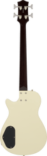 Charger l'image dans la galerie, Gretsch Streamliner™ Jet™ Club Bass Single-Cut, Laurel Fingerboard, Vintage White Bass Guitar - See Description
