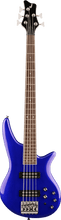 Charger l'image dans la galerie, Jackson JS Series Spectra Bass JS3V, Laurel Fingerboard, Indigo Blue 5 String Bass Guitar - See Description
