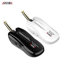 Charger l'image dans la galerie, AROMA ARG-05 WIRELESS GUITAR AUDIO TRANSMISSION SYSTEM TRANSMITTER RECEIVER BUILT-IN RECHARGEABLE BATTERY 115 FEET TRANSMISSION DISTANCE
