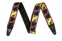 Charger l'image dans la galerie, Fender 2” Neon Monogrammed Strap - Various Colours
