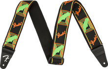 Charger l'image dans la galerie, Fender 2” Neon Monogrammed Strap - Various Colours
