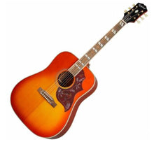 Charger l'image dans la galerie, Epiphone IGMTHBCHGH Inspired by Gibson Masterbilt Hummingbird 6-String RH Acoustic Electric Guitar-Aged Cherry Burst-(8310262661375)
