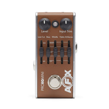 Load image into Gallery viewer, Fishman PRO-AFX-EQ2 AFX Pro EQ Mini Acoustic Guitar Preamp &amp; EQ Pedal
