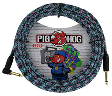 Charger l'image dans la galerie, Pig Hog 20FT Right Angle Instrument Cable – Shielded Durable Guitar/Instrument Lead

