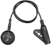 Load image into Gallery viewer, Pickup AD-30 Mini Piezo Pickup Contact Microphone Transducer with 1/7 Output Plug Tail Nail Clamp for Acoustic Classical Folk Guitar Violin Ukulele

