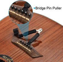 Charger l'image dans la galerie, Enrouleur de cordes de guitare / Ped, Cutter - 3 en 1 - Outil de recordage, coupe-cordes et extracteur de chevilles de chevalet
