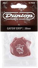 Charger l'image dans la galerie, Dunlop 417P.58 Gator Grip®, Red.58mm, 12/Player's Pack-(6921181561026)
