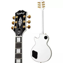 Charger l'image dans la galerie, Epiphone Les Paul Custom Electric Guitar - Alpine White-(7777709293823)
