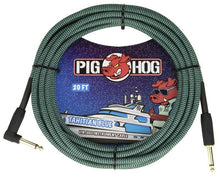 Charger l'image dans la galerie, Pig Hog 20FT Right Angle Instrument Cable – Shielded Durable Guitar/Instrument Lead
